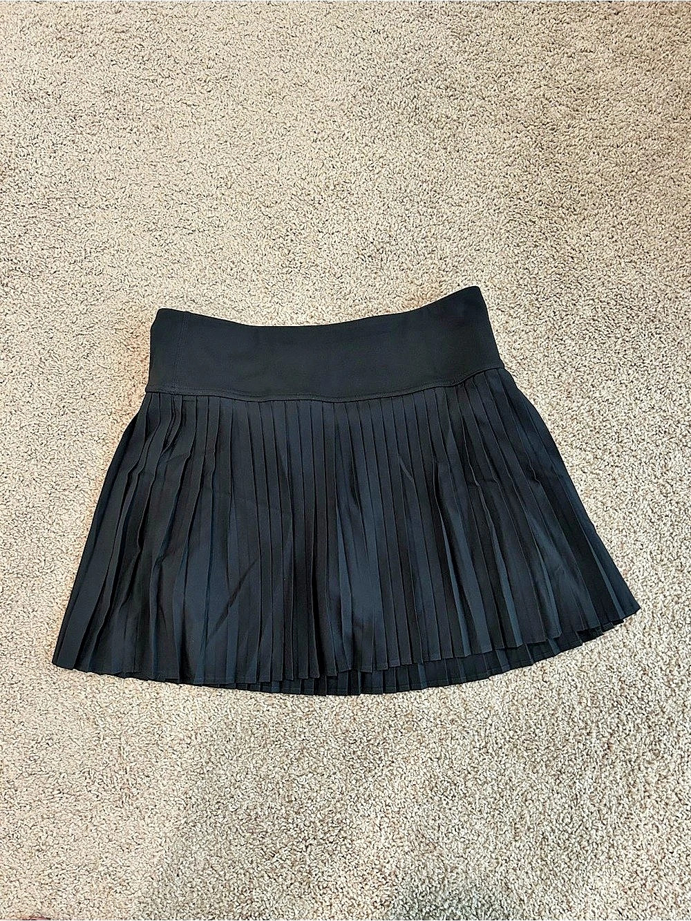 Fabletics Hot Shot Pleated Skirt Mini Skirt Black Large